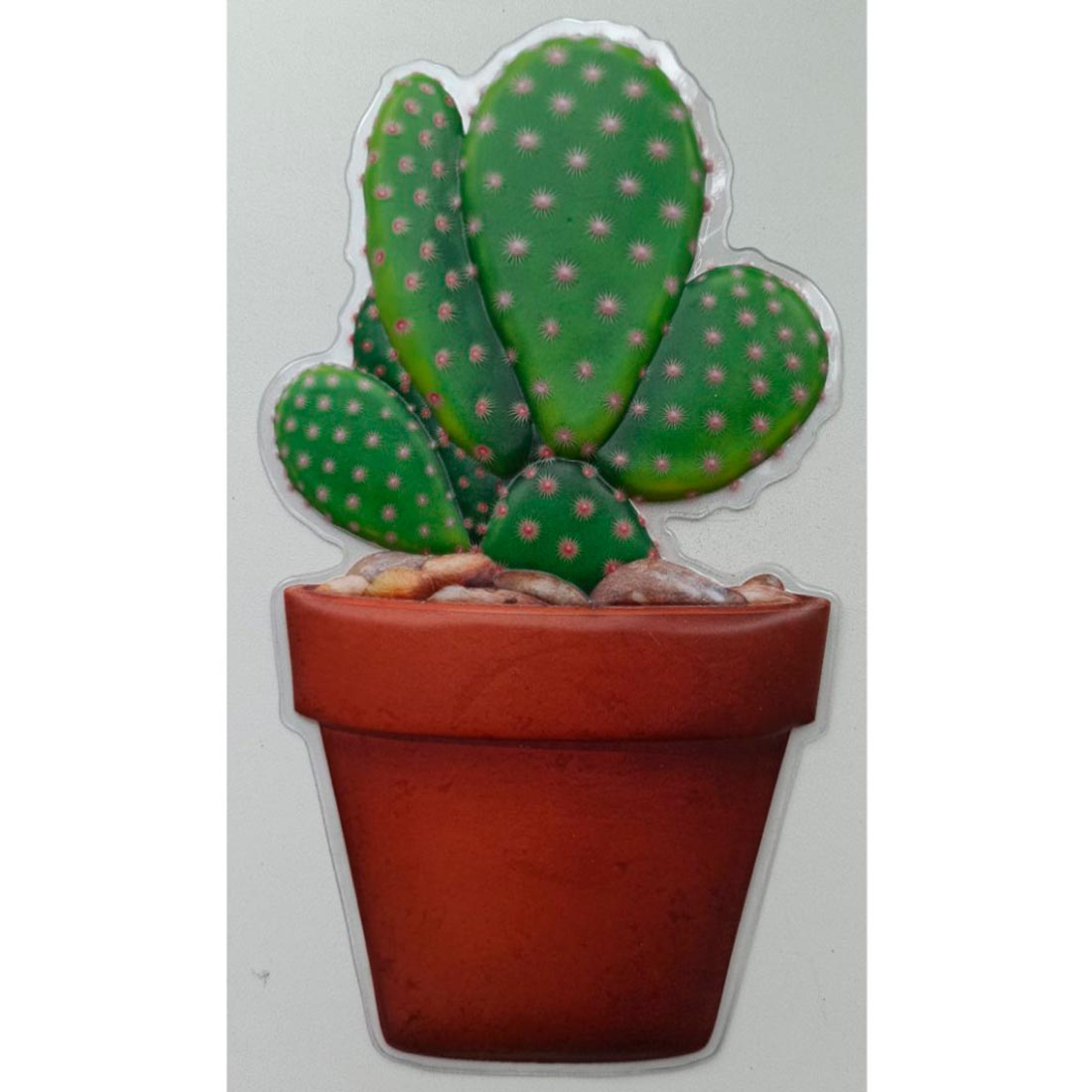 Стикер 0105 PLA Кактусы в горшках