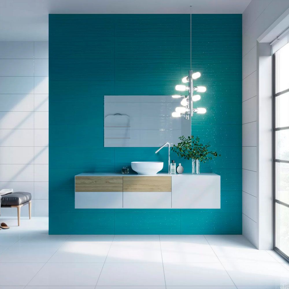 Плитка настенная Gracia Ceramica Marella white wall 01 30х90 см белая 1,35 м2
