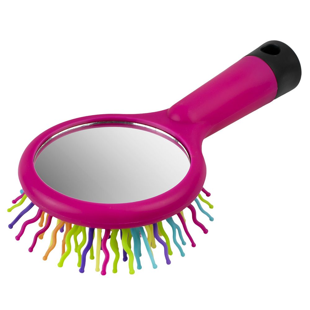 Расческа массажная Мираж 15 см микс разноцветные зубчики