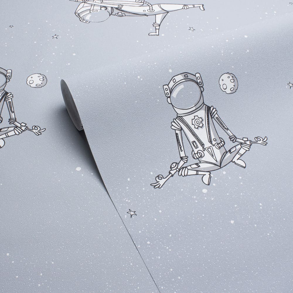 Обои 285744 Victoria Stenova 1,06х10 м Spacemane голубой