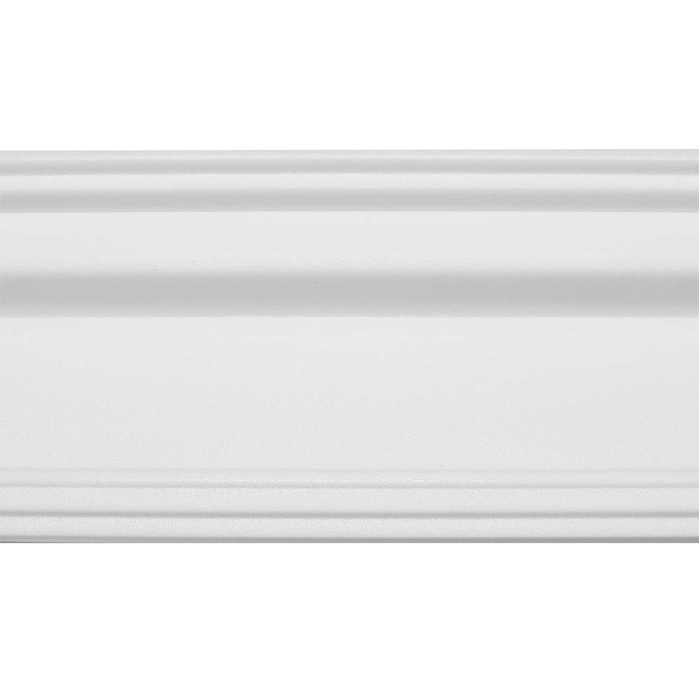 Плинтус потолочный Лагом белый 2м 08019Е