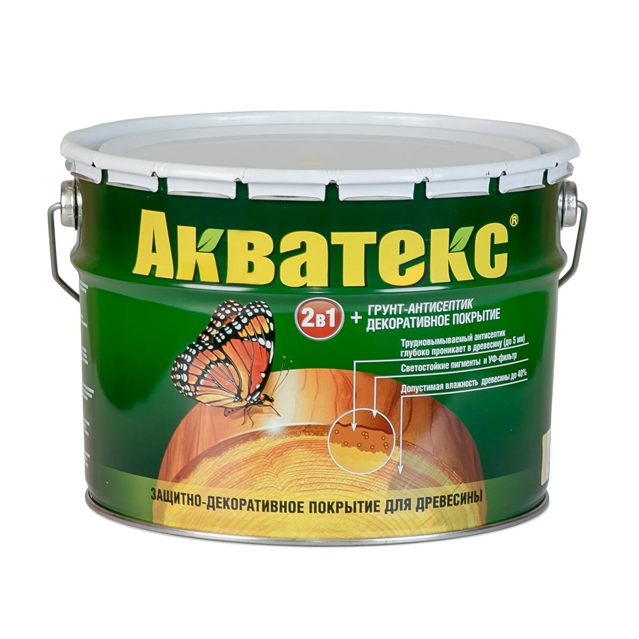 Акватекс (текстурное покрытие) 9 л (белый) (1)