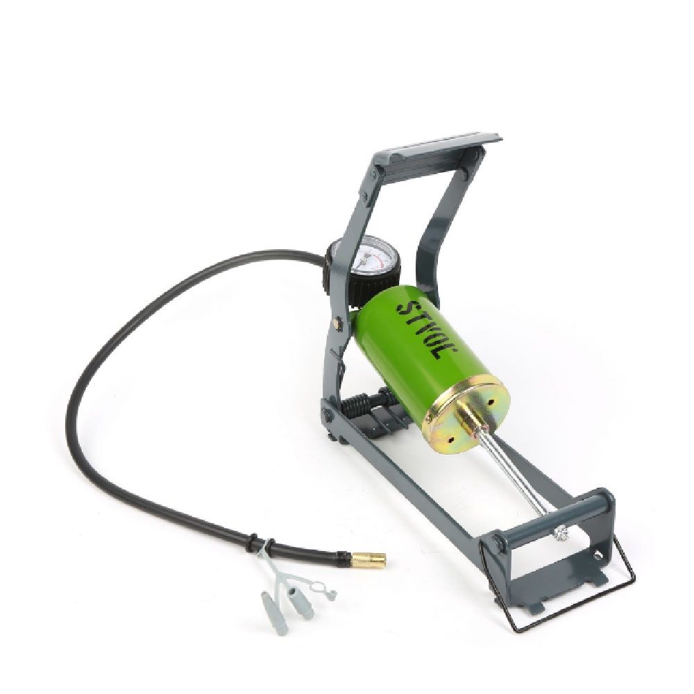 Насос ножной механический STVOL 420 см3 с сумкой