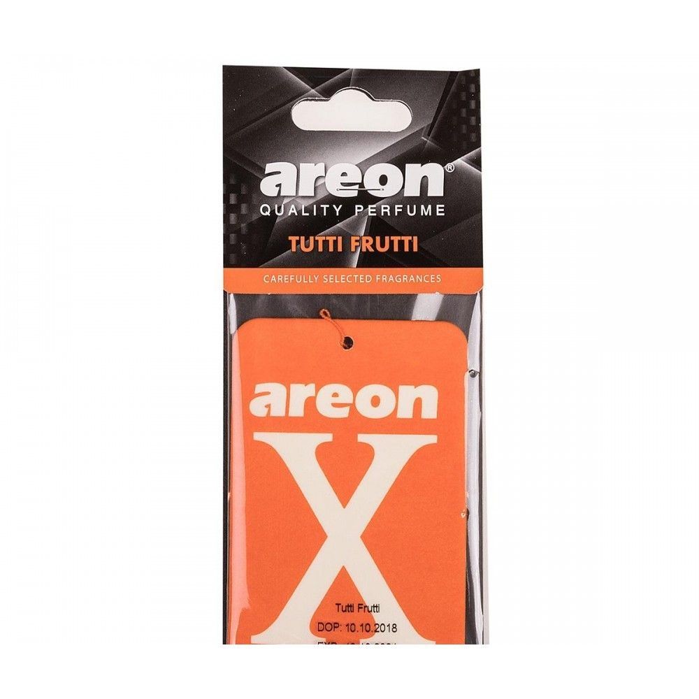Ароматизатор для автомобиля Areon Refreshment X-Version Тутти Фрутти оранжевый 704-AXV-016