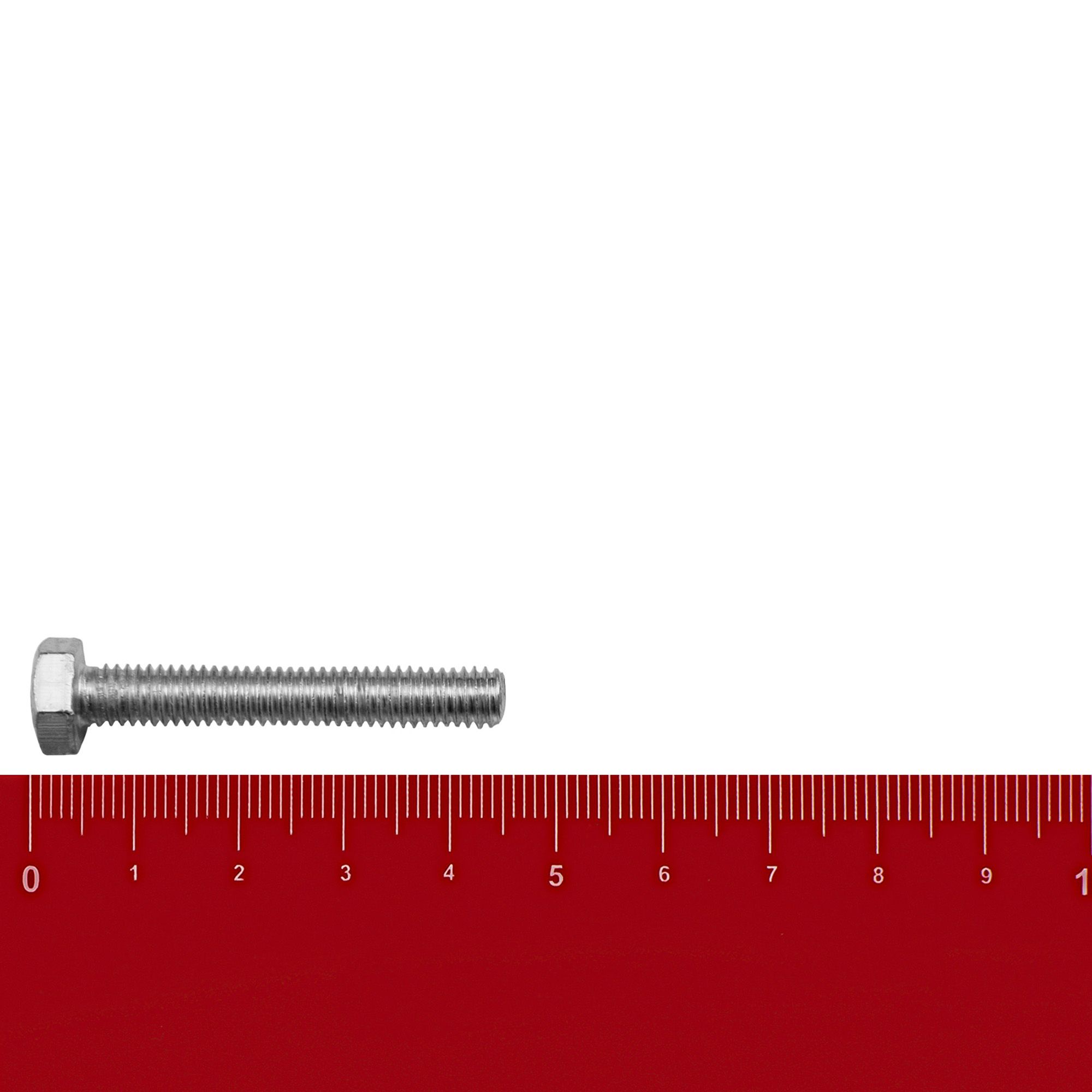Болт DIN 933 М6х40 мм вес