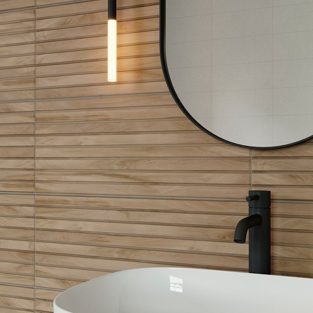 Плитка настенная Gracia Ceramica Supreme beige wall 05 25х60 см бежевая 1,2 м2