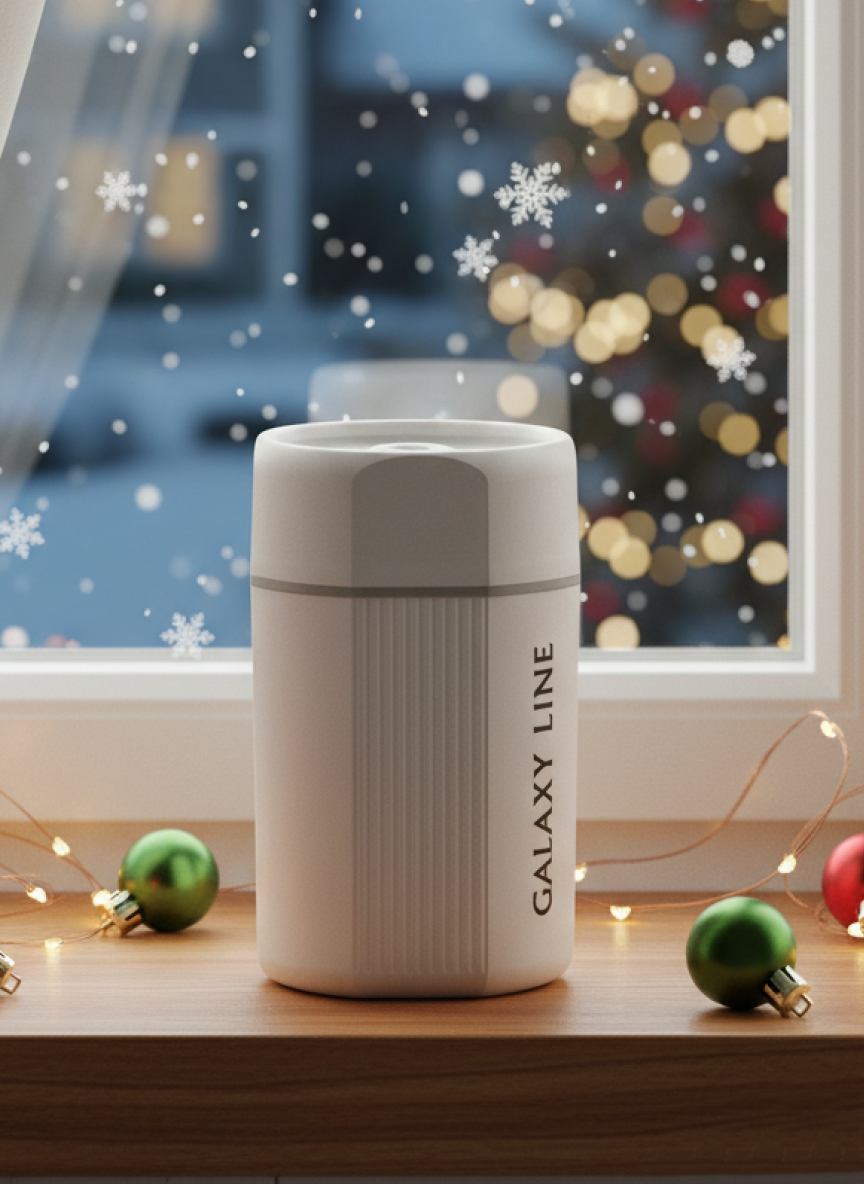 Увлажнитель воздуха ультразвуковой Galaxy GL 8013 2Вт USB-кабель объем 300 мл