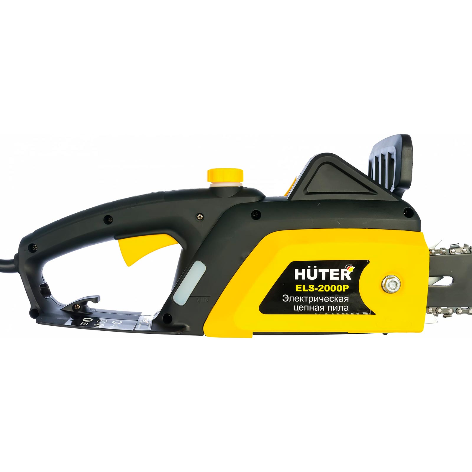 Пила цепная электрическая Huter ELS-2000P 2000 Вт шина 16"/40 см