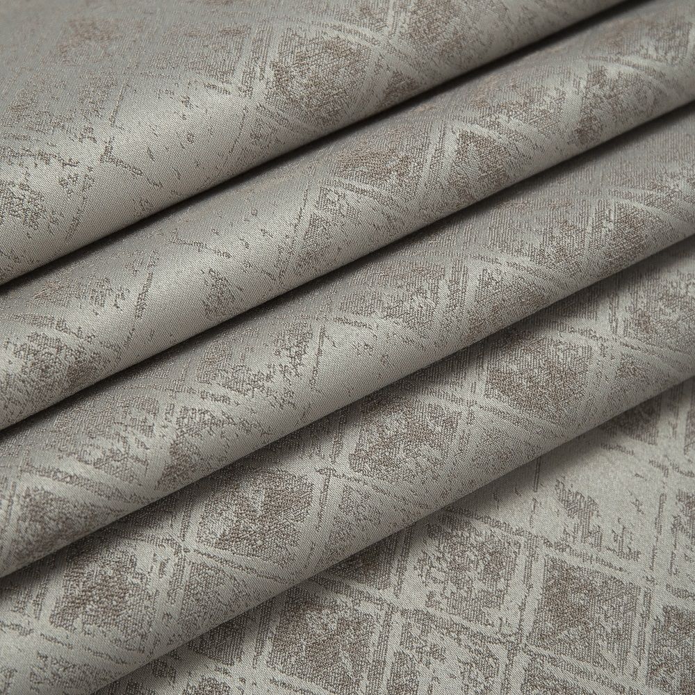 Ткань для штор Портьера жаккард TC SOFT2223-019/150 PJac NC коричневый