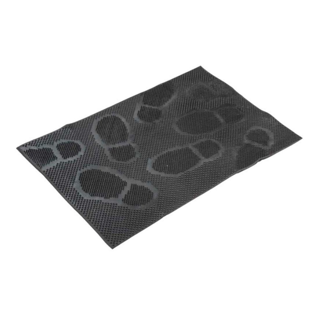 Коврик резиновый Ботинок 40x60 см черный