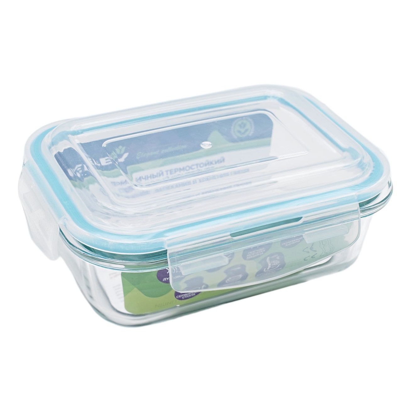 Контейнер для продуктов Eley Elec6001L из боросиликатного стекла 650 мл