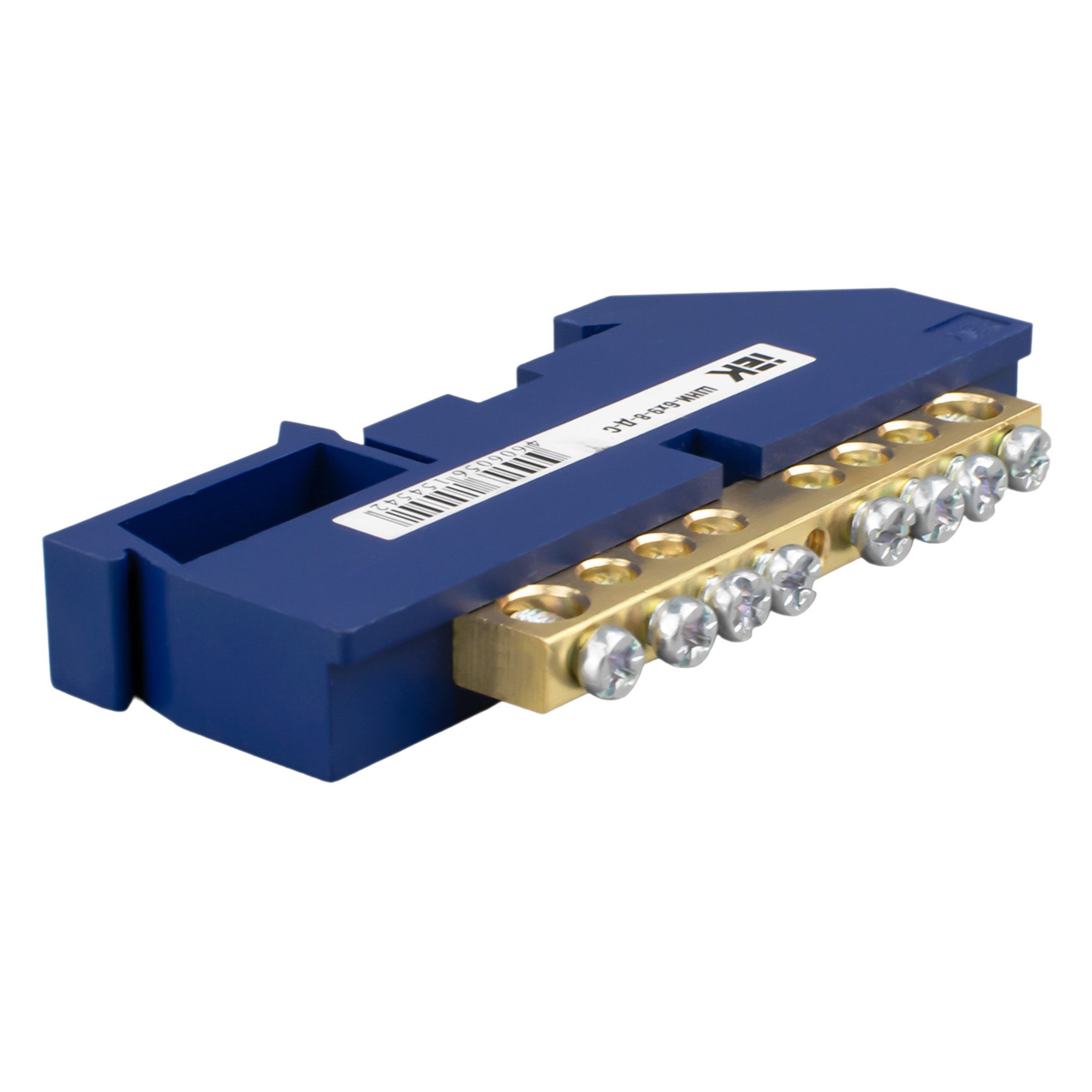 ШИНА  нулевая на DIN-изол ШНИ-6*9-8-Д-С ИЭК