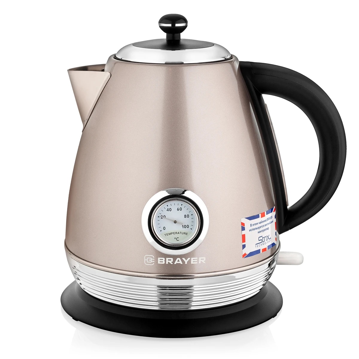 Чайник электрический BRAYER 2200Вт 1,7л BR1007