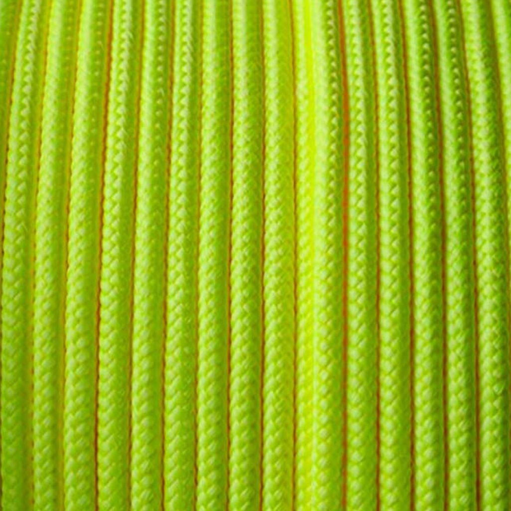 Шнур ПП плетеный 6 мм 16прядный сердечником неоновый