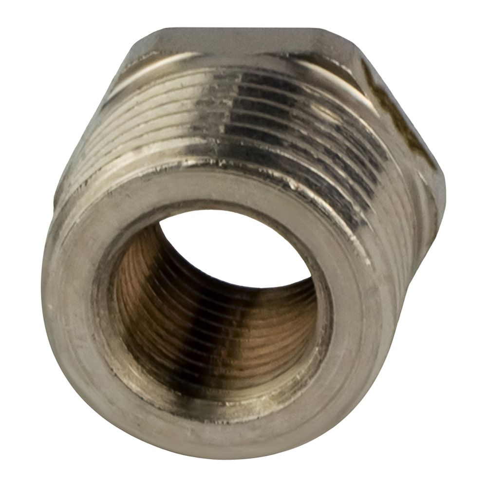 Футорка латунь никель 1/2"х1/4" ВР/НР