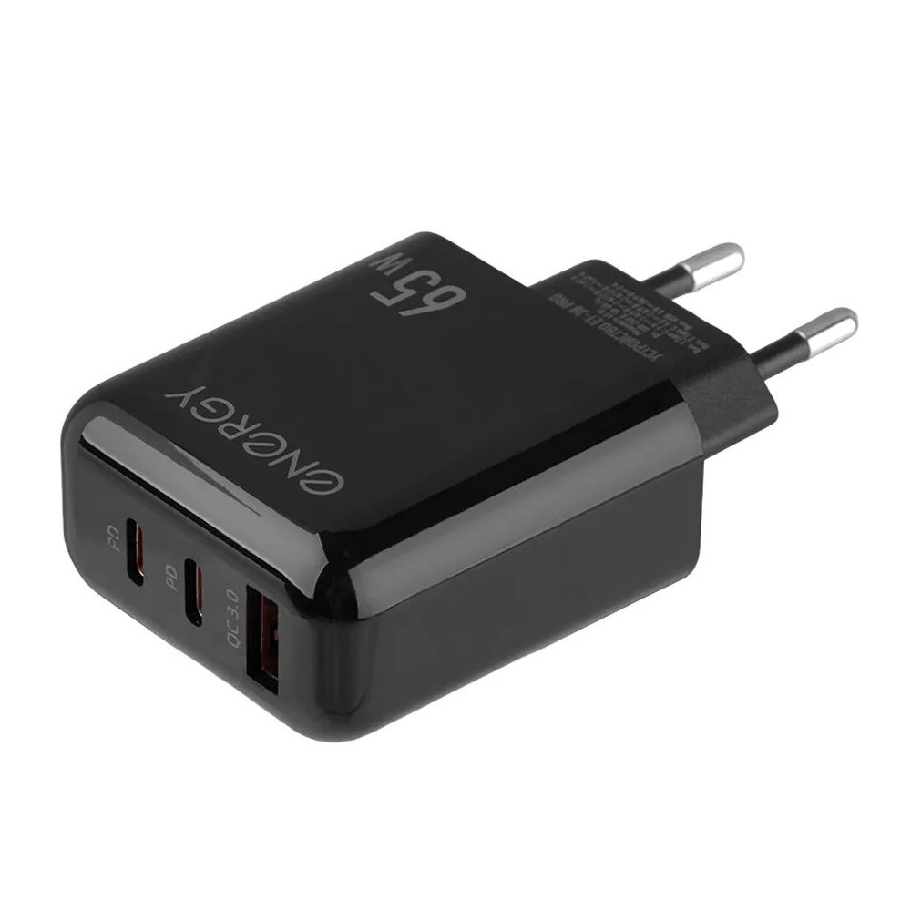 Устройство зарядное Energy ET-38 PRO 2,1А 1USB+2Type C 65Вт белый