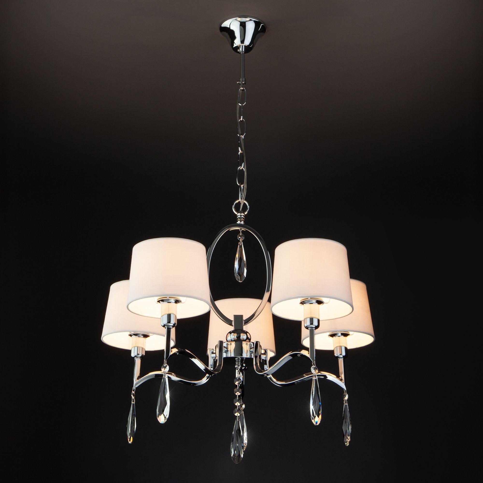 Люстра потолочная Eurosvet 10127/5 5х40 Вт E14 хром