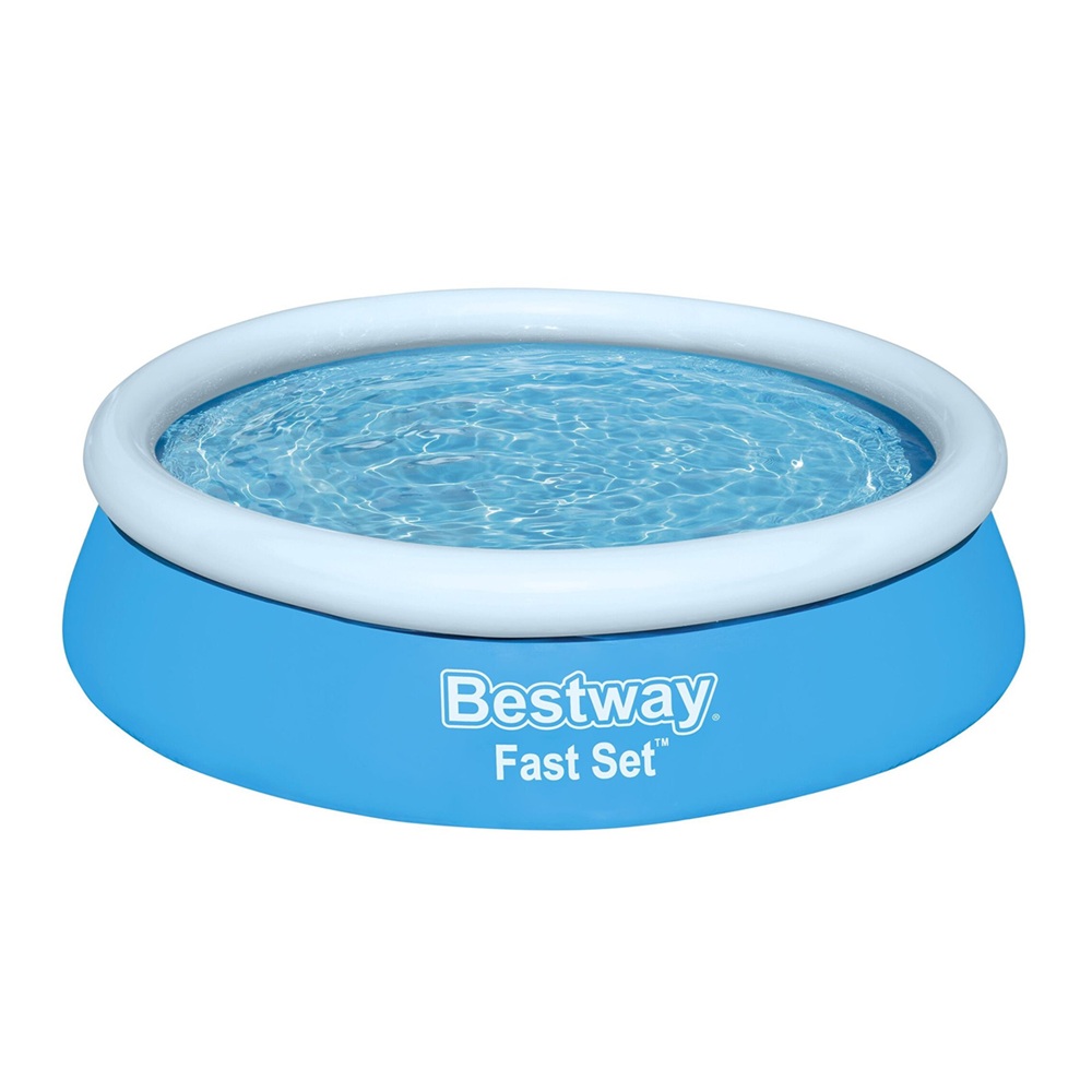 Бассейн надувной круглый 183х51 см 940 л Bestway Fast Set 57392