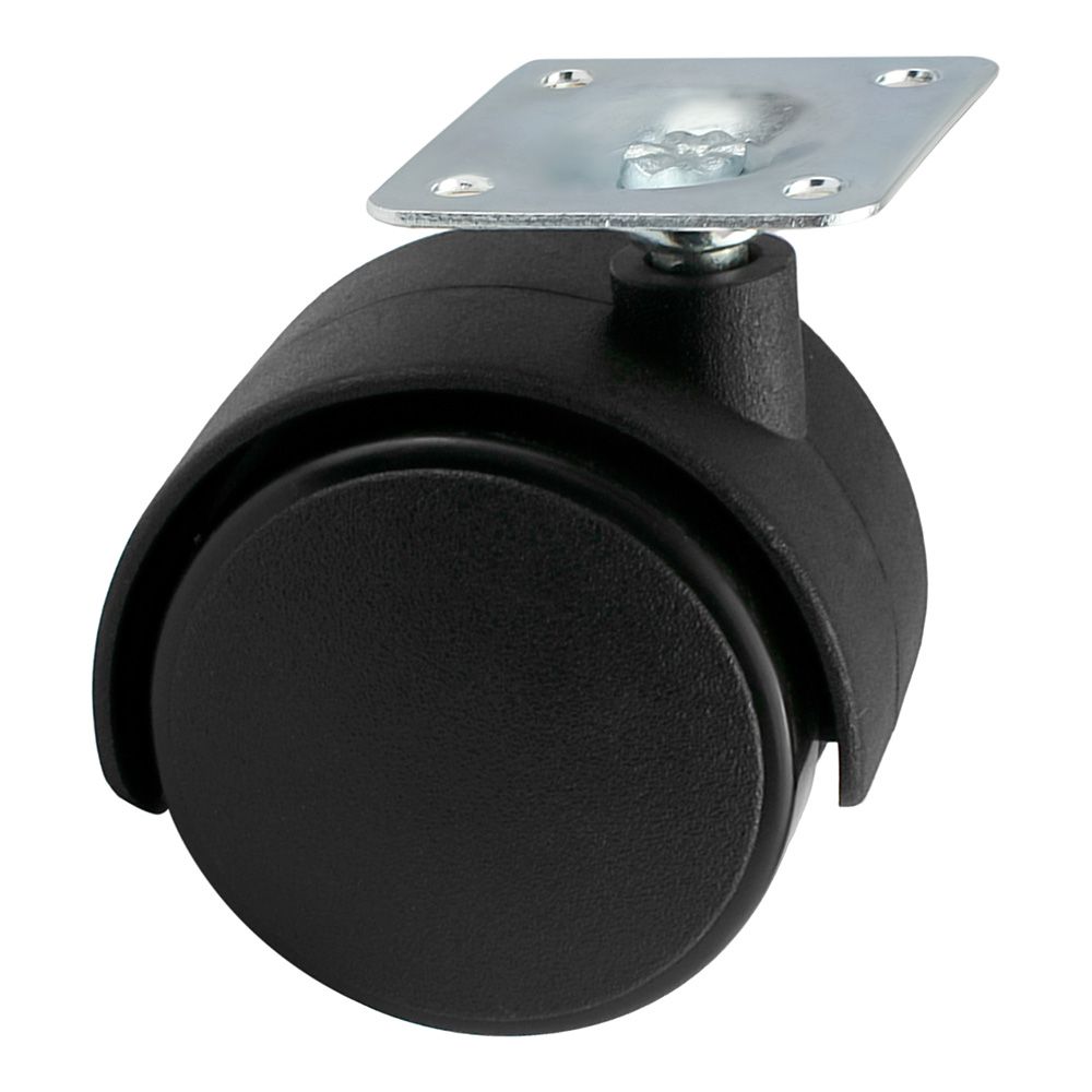 Опора колесная D=50 (нагрузка 25кг) на площадке (12405)