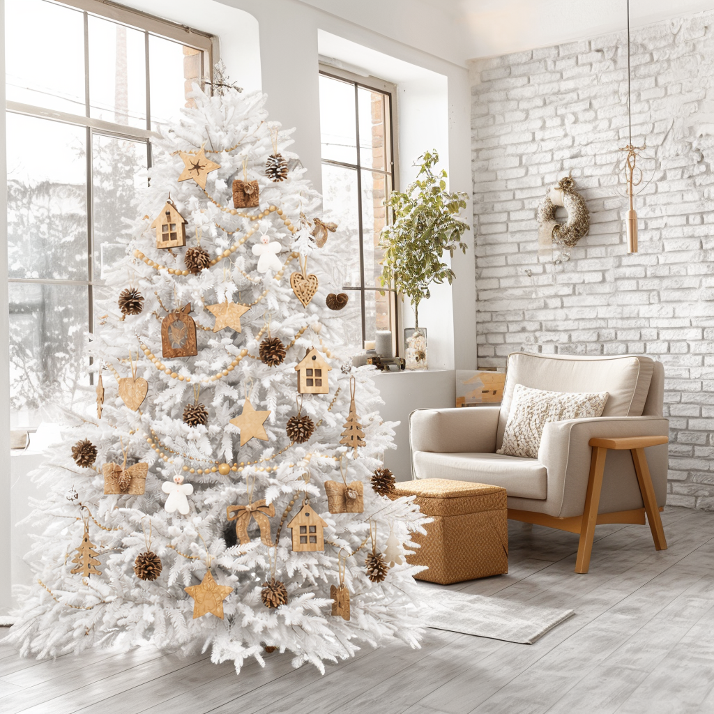 Елка искусственная Звон вьюги белая 180 см ПВХ белый иней 786 веток