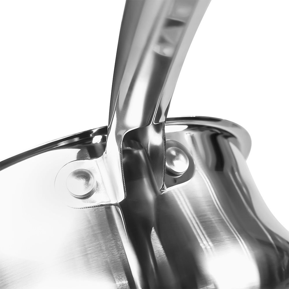 Ковш Regent inox Linea Bella со стеклянной крышкой 1,8 л 93-BEv-01