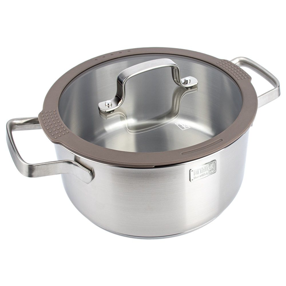 Кастрюля 2,1 л нержавеющая сталь TalleR TR-17352