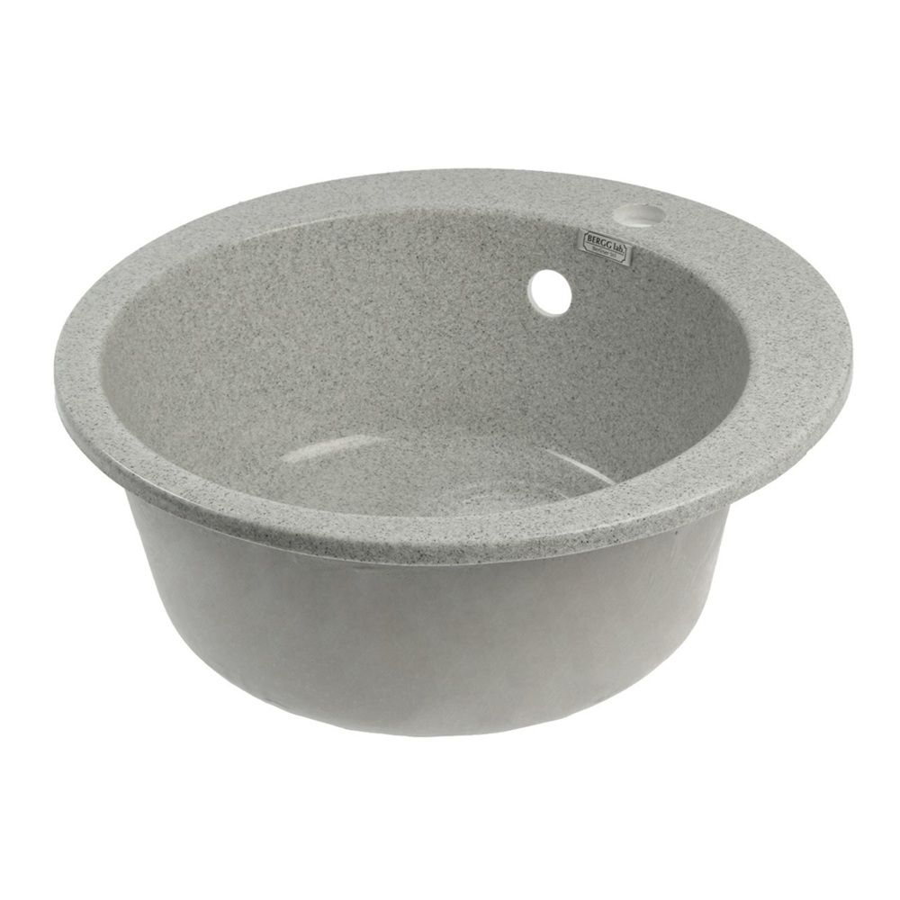 Мойка врезная Marrbaxx Виктори Z30Q10 475х475х180 мм светло-серый глянец