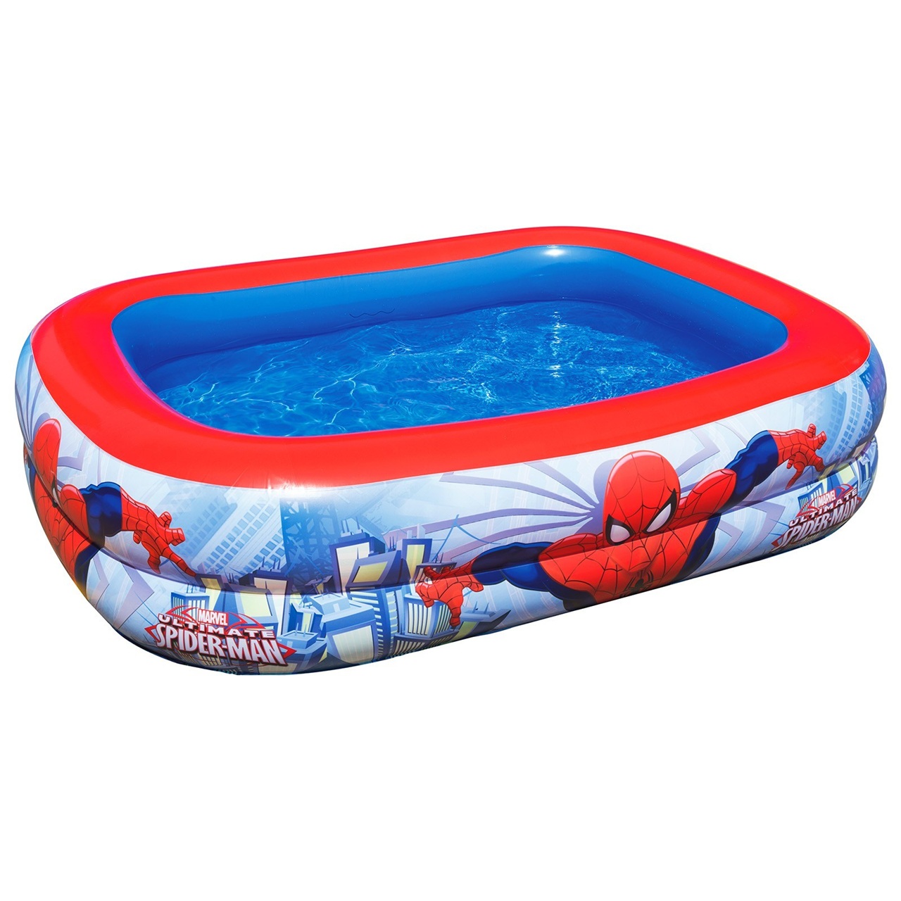 Бассейн детский надувной 201х150х51 см 450 л Bestway Play Spider-Man 98011