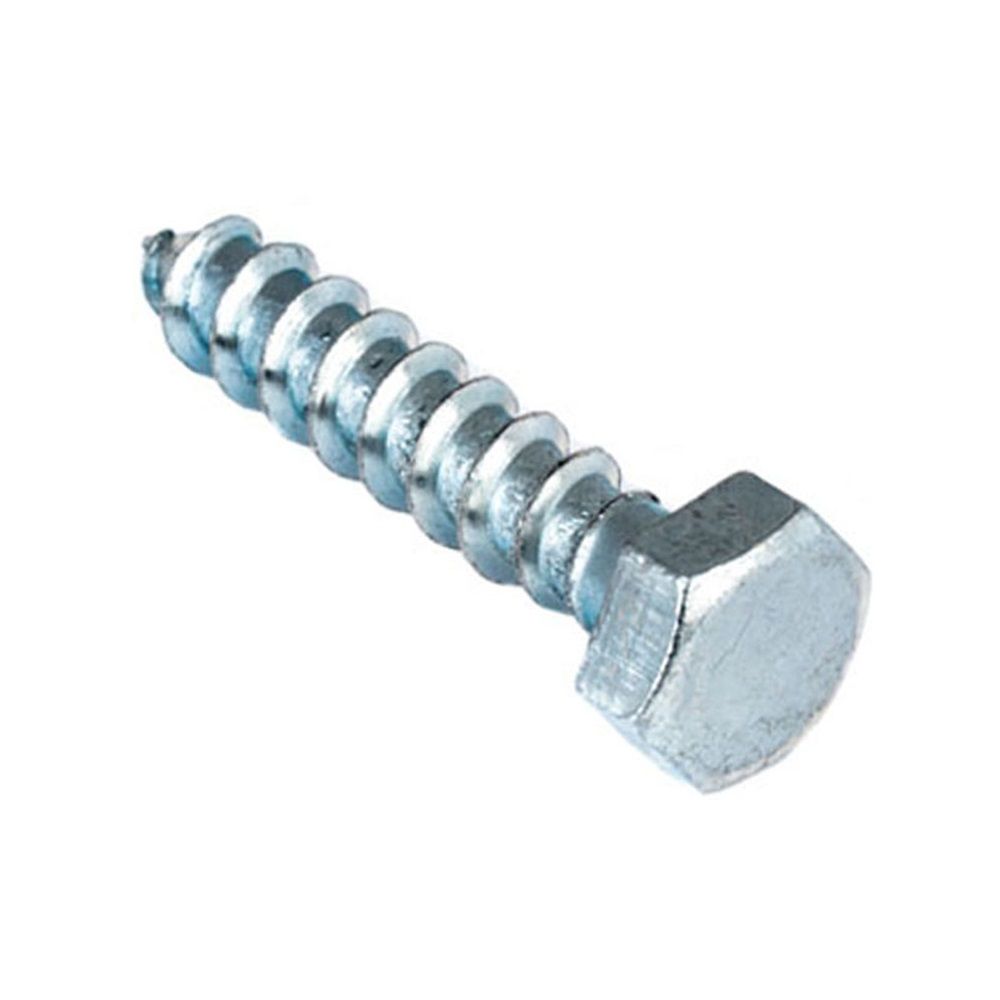 Болт сантехнический DIN 571 М8х50 мм оцинкованный 2 шт