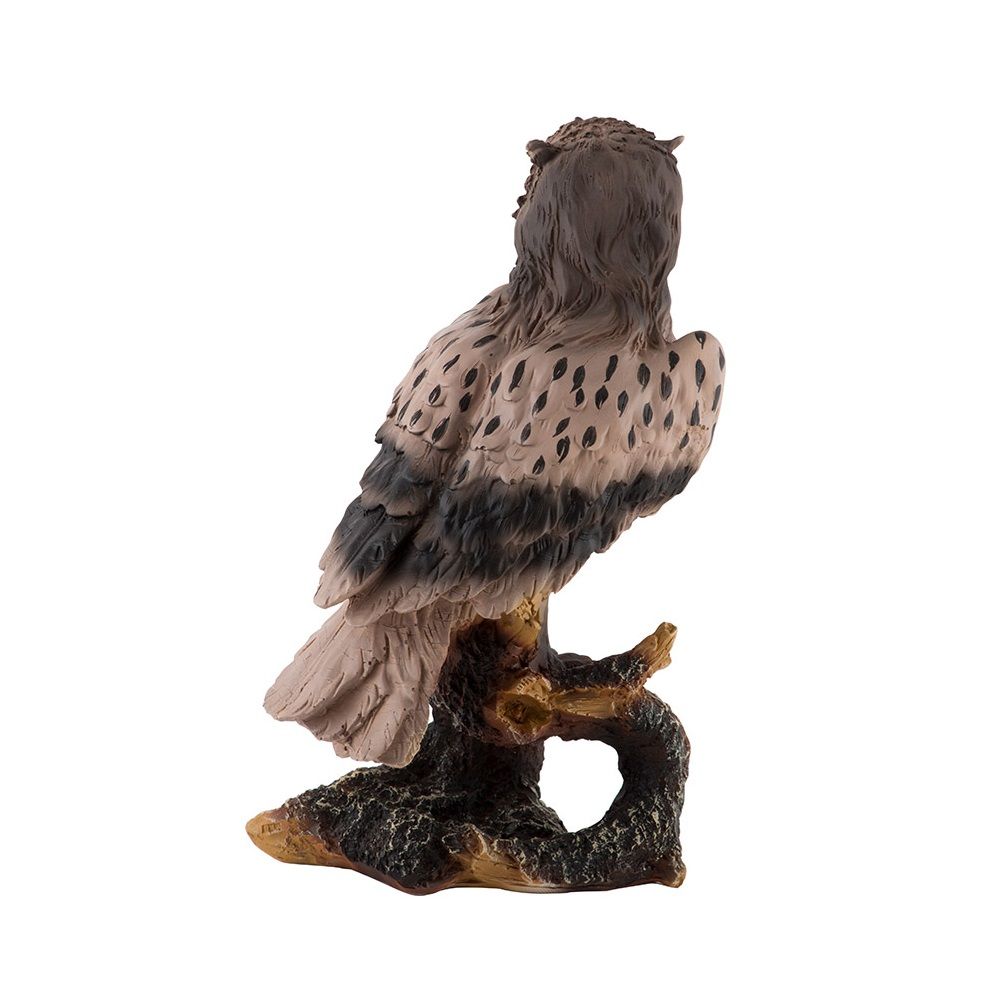 Фигура садовая Сова на коряге h32 см 169376