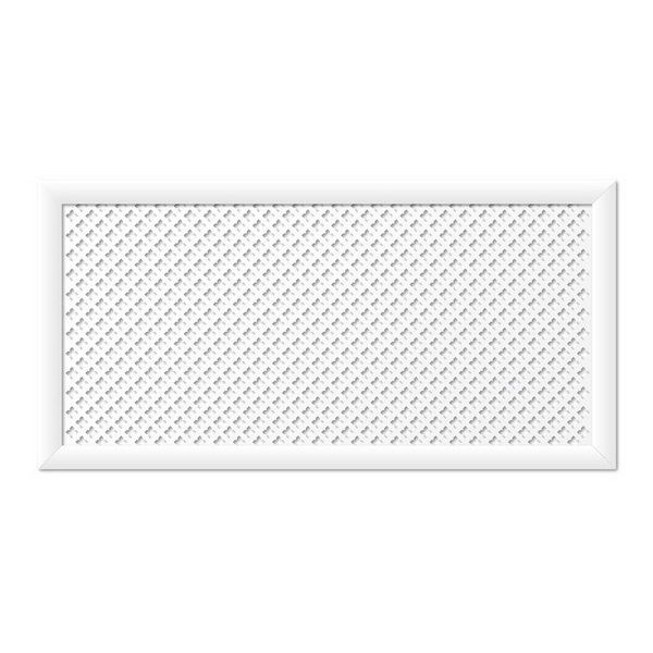 Экран для радиатора 1200х600 мм Готико белый