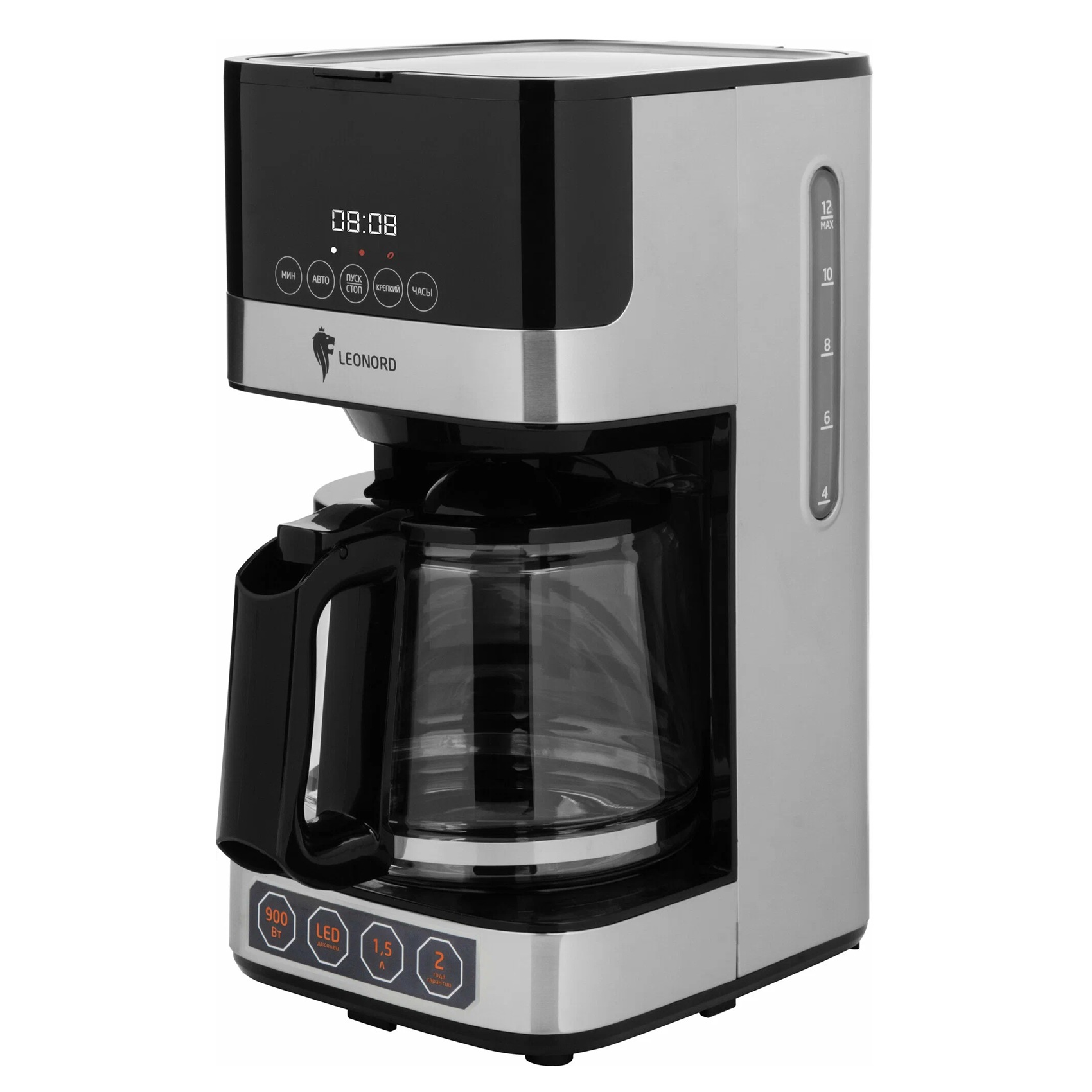 Кофеварка Leonord LE-1755 900 Вт