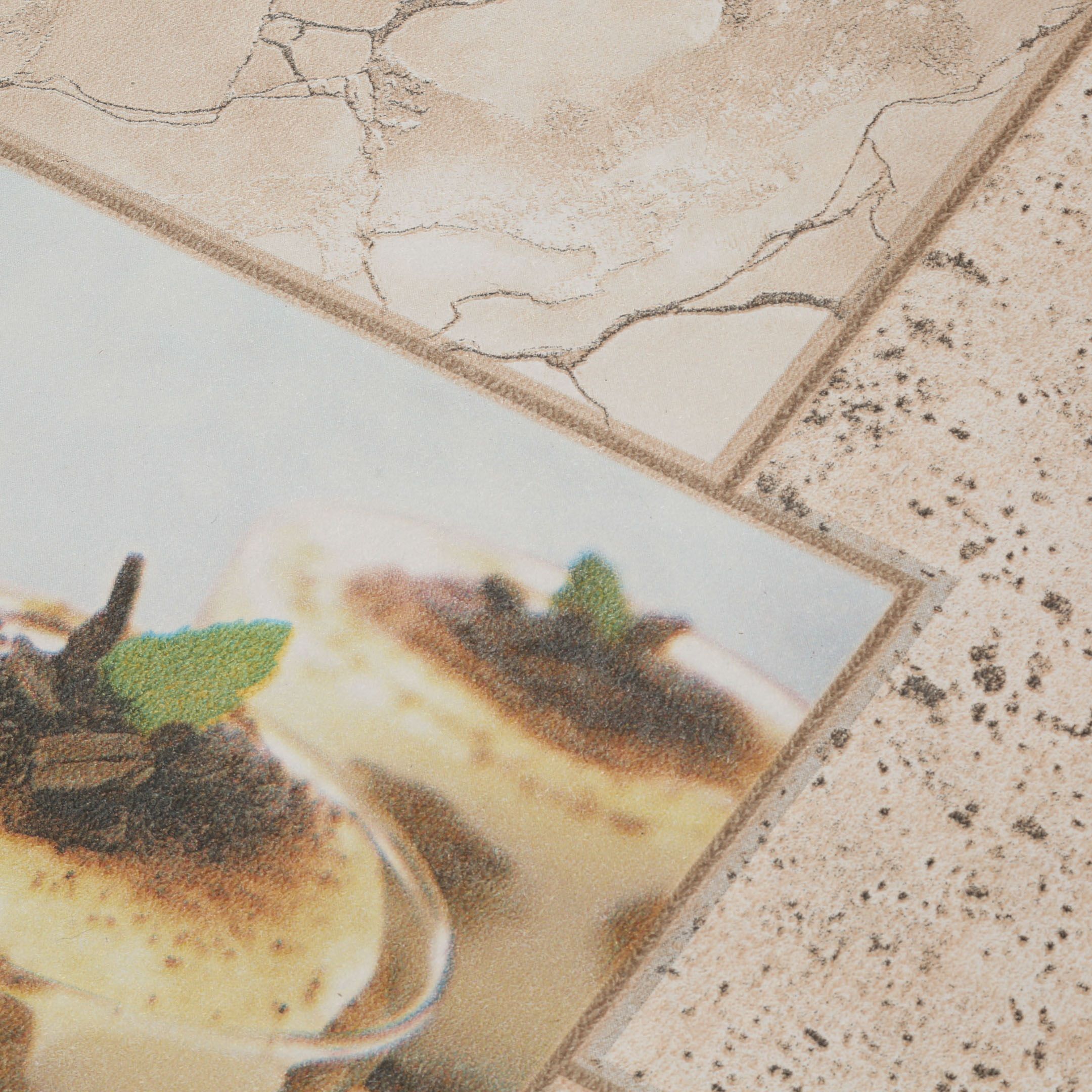 Обои бумажные Саратовские С3В Пломбир 01 Ф655 0,53х10,05 м бежевый