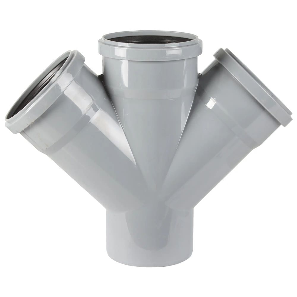 Крестовина 110х110х110 ПЭ угол 45