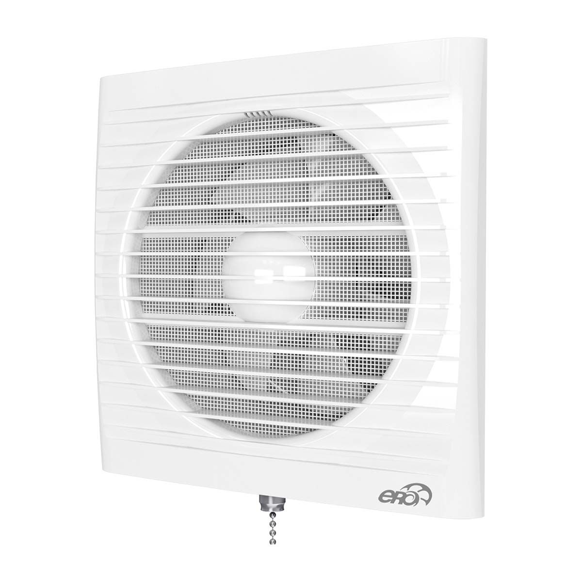 Вентилятор осевой вытяжной с антимоскитной сеткой, шнуровым тяговым выключателем  D 150 ERA 6S-02