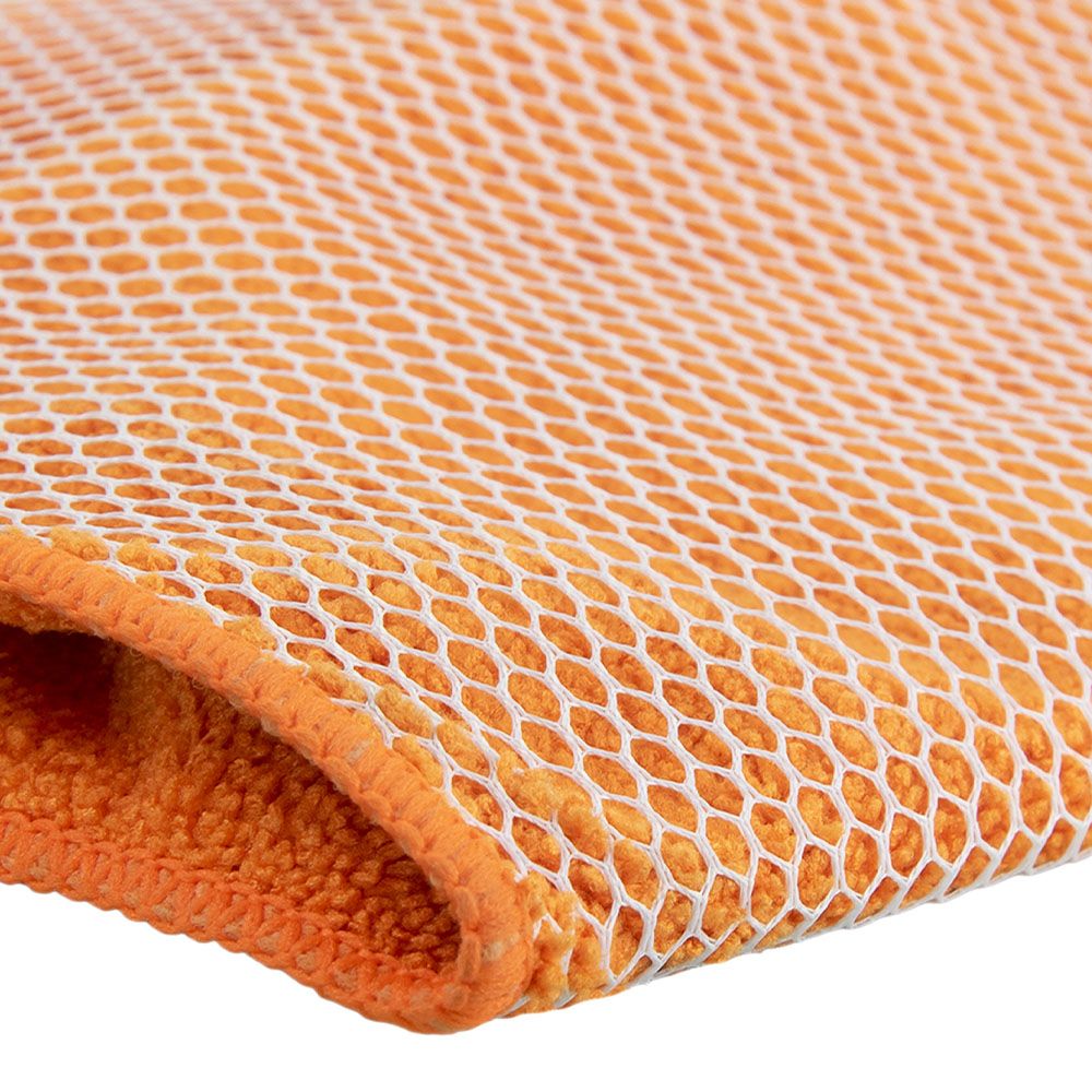 Салфетка из микрофибры и коралловой ткани оранжевая (35*40 см)  "Airline" AB-A-04