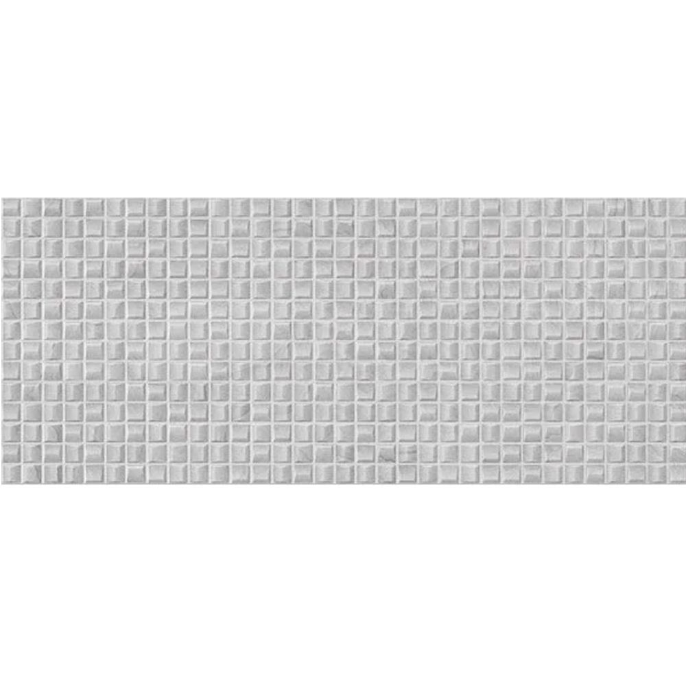 Плитка настенная Gracia Ceramica Supreme grey mosaic wall 02 25х60 см серая 1,2 м2