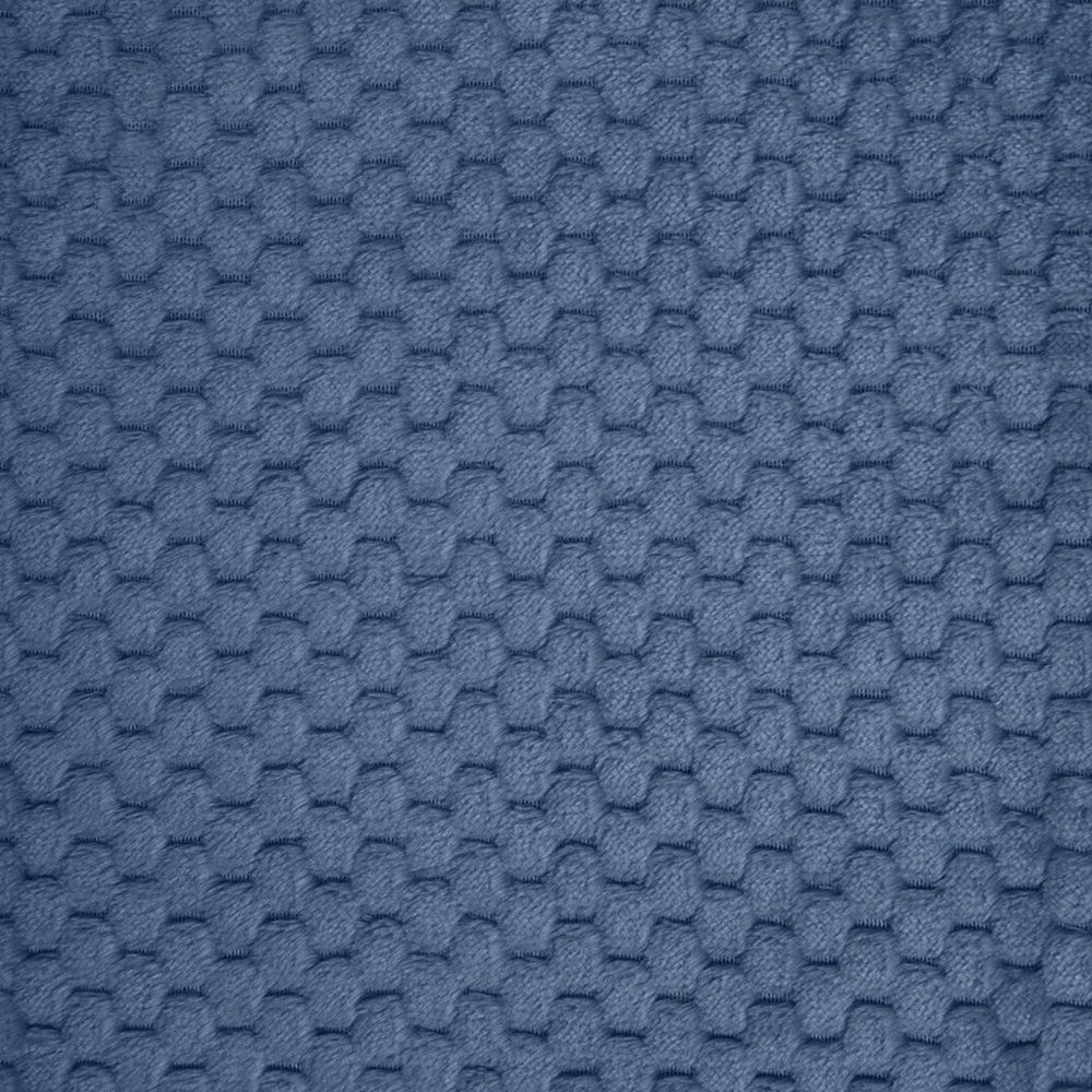 Плед фланель жаккард TF FNJ LTBL1 033/1520 r-ромбики NC 150x200 см синий