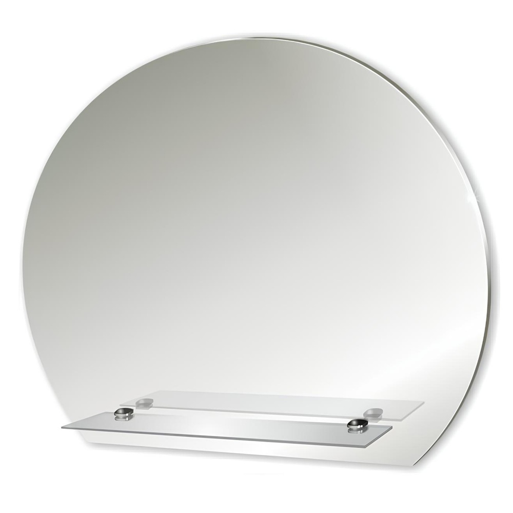 Зеркало Mixline Елена 570х480 мм с полкой