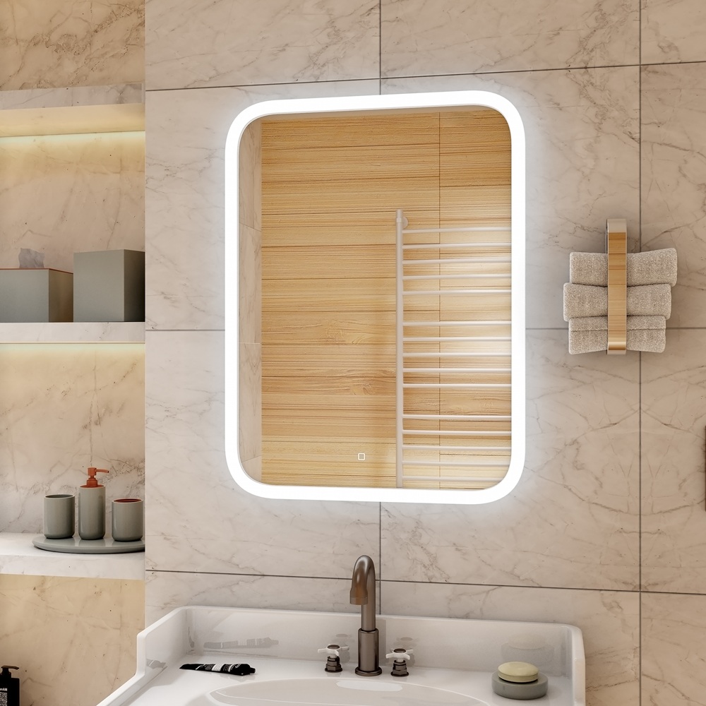 Зеркало с подсветкой Glamour Led 700х800 мм