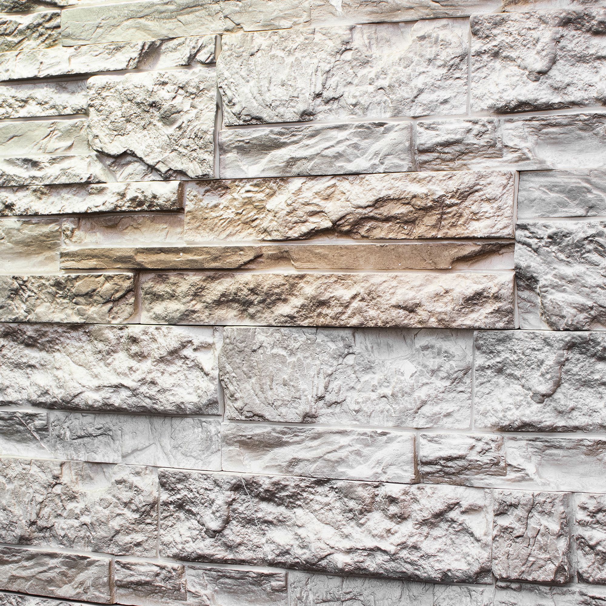 Камень искусственный  Сланец расшитый тип 3 гипс( 0,37/37м2)