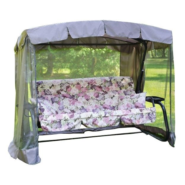 Качели садовые Турин-2 2365х1380х1815 мм до 280 кг