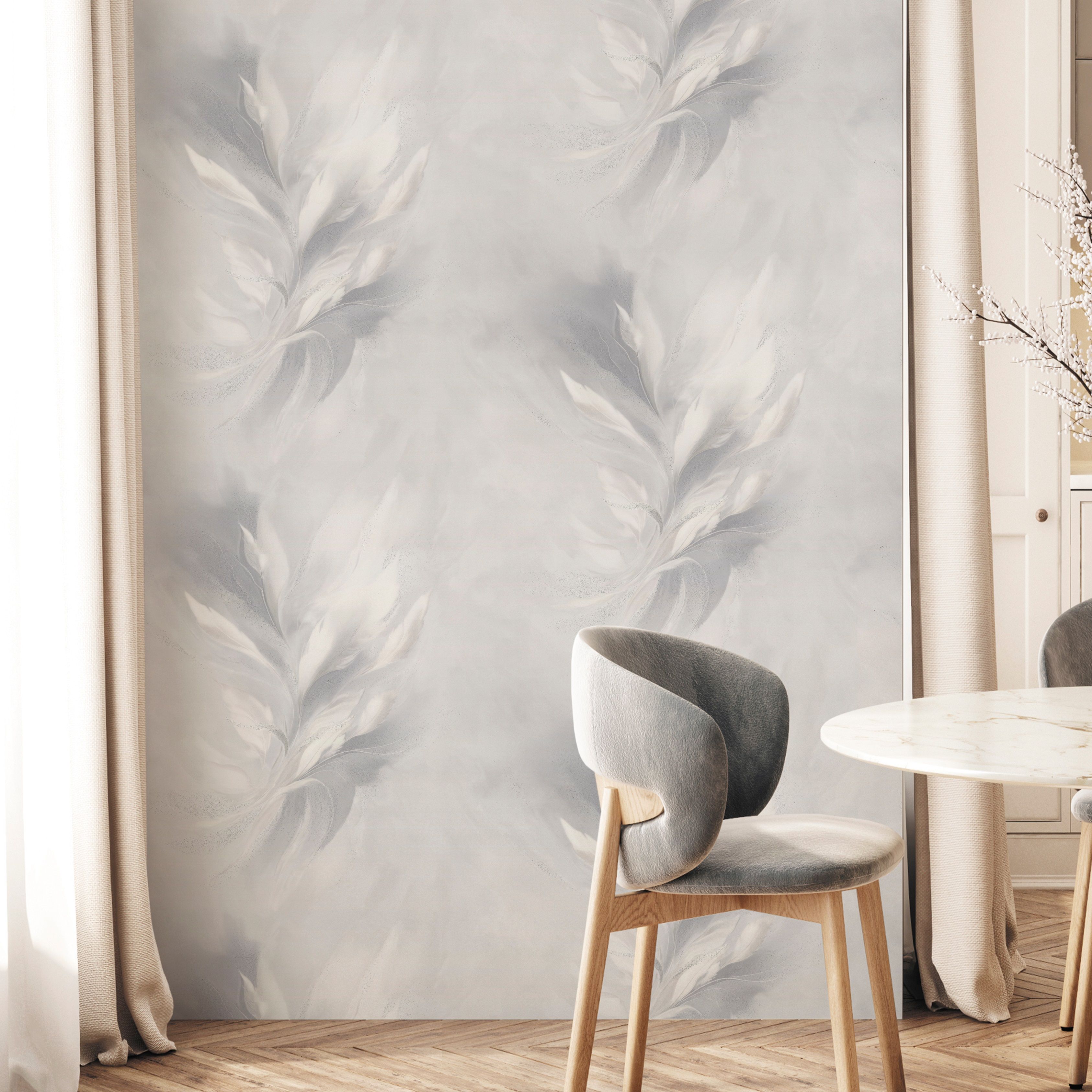 Обои OVK Design Лаунж 11316-02 серые абстракция 1,06х10 м