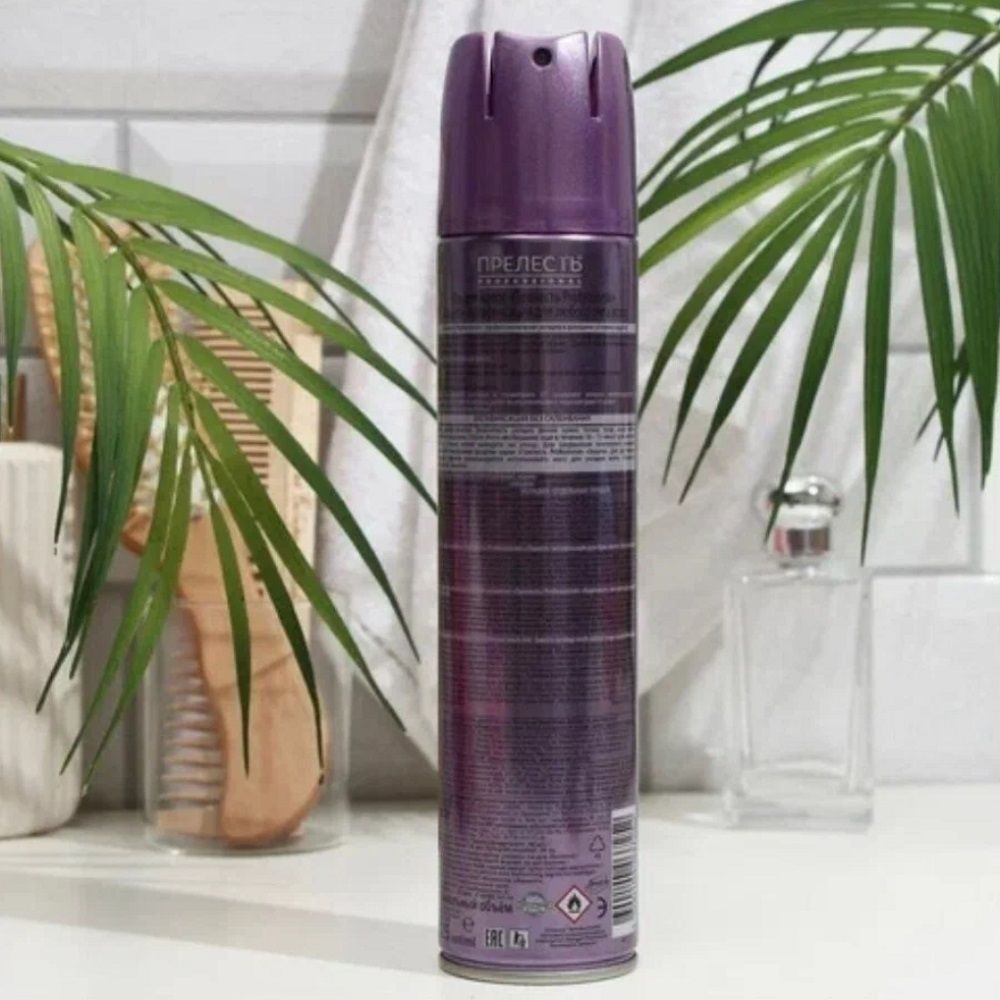 Лак для волос Прелесть Professional Защита мегафиксация СФ 300мл