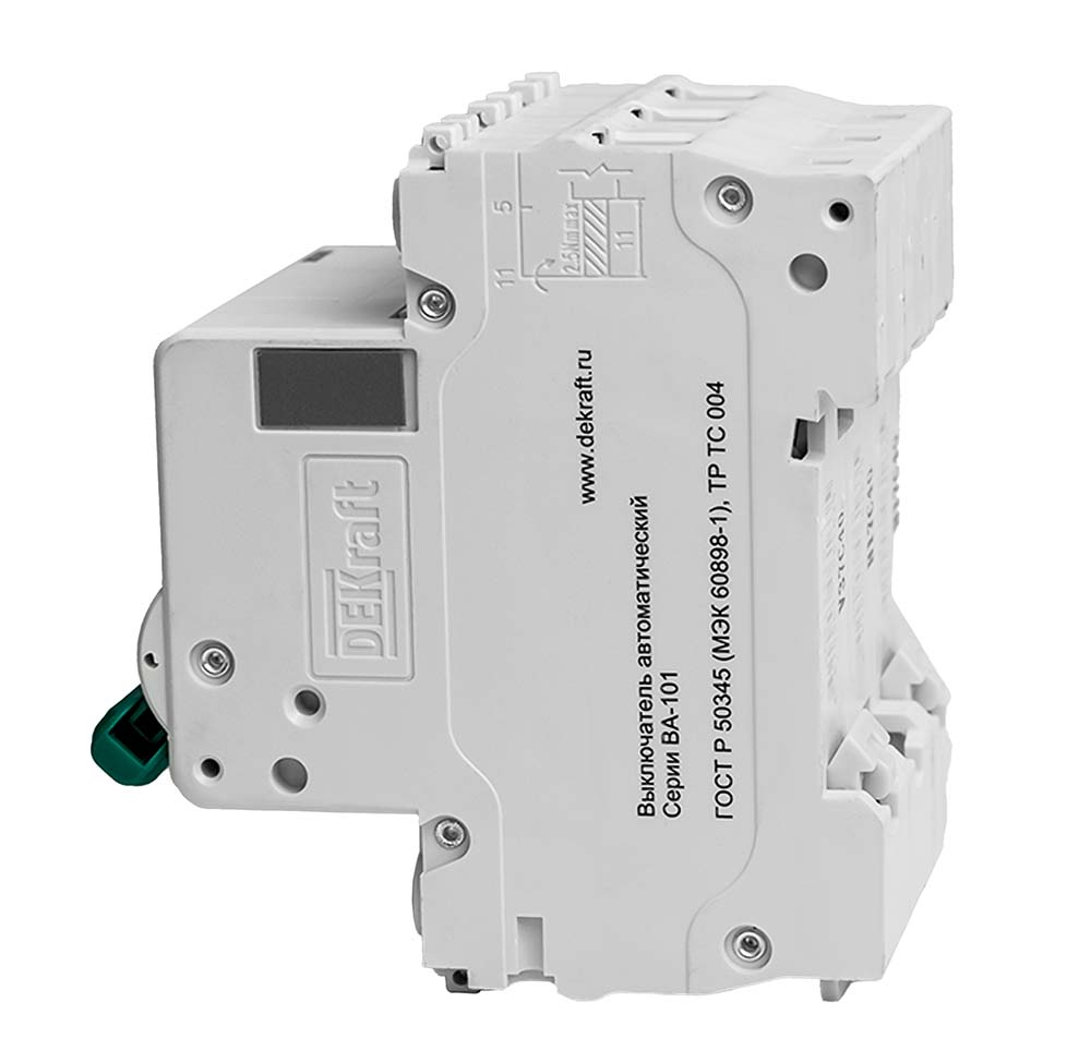Выключатель автоматический модульный 3п C 40А 4,5кА ВА-101 SchE 11082DEK