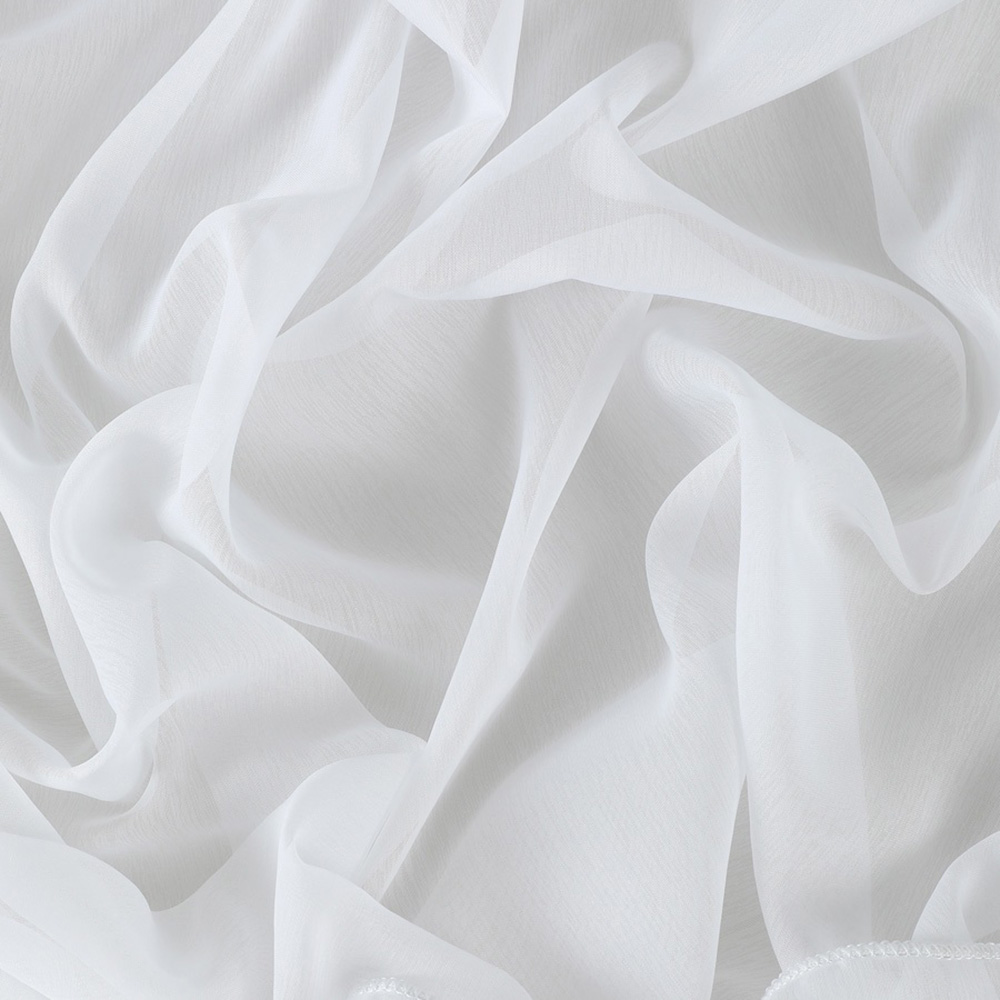 Ткань для штор Тюль кристалон однотон HH GS3265-white/330 K ut белый