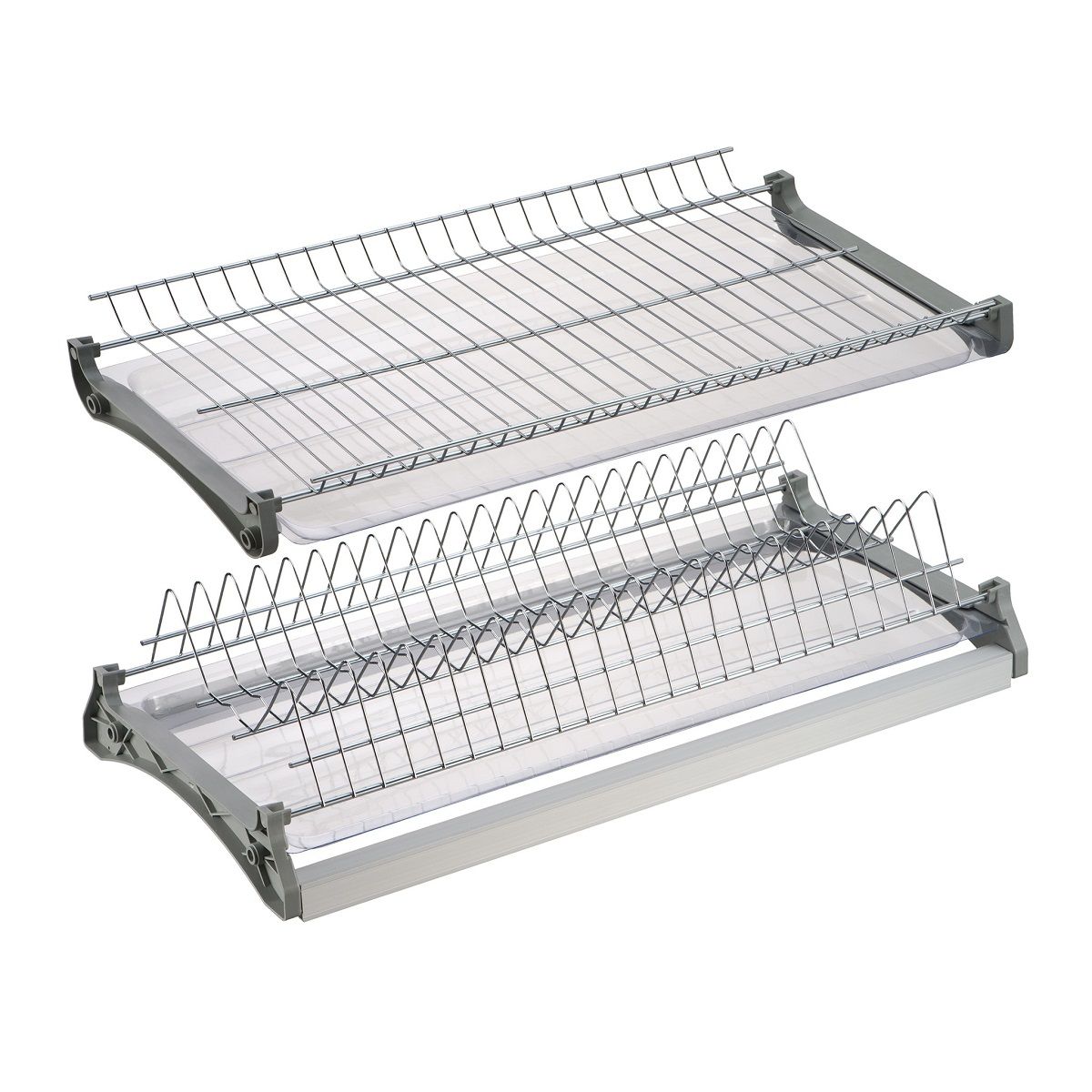 СУШИЛКА 600мм хром 2 уровня 2 поддона М256