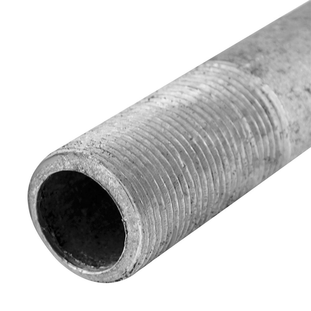 Сгон сталь оцинк Ду20 100 мм из труб по ГОСТ 3262-75 КАЗ