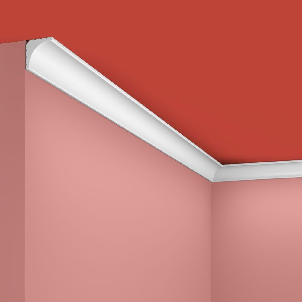 Карниз потолочный KX021 20х20 мм 2000мм Экополимер/40