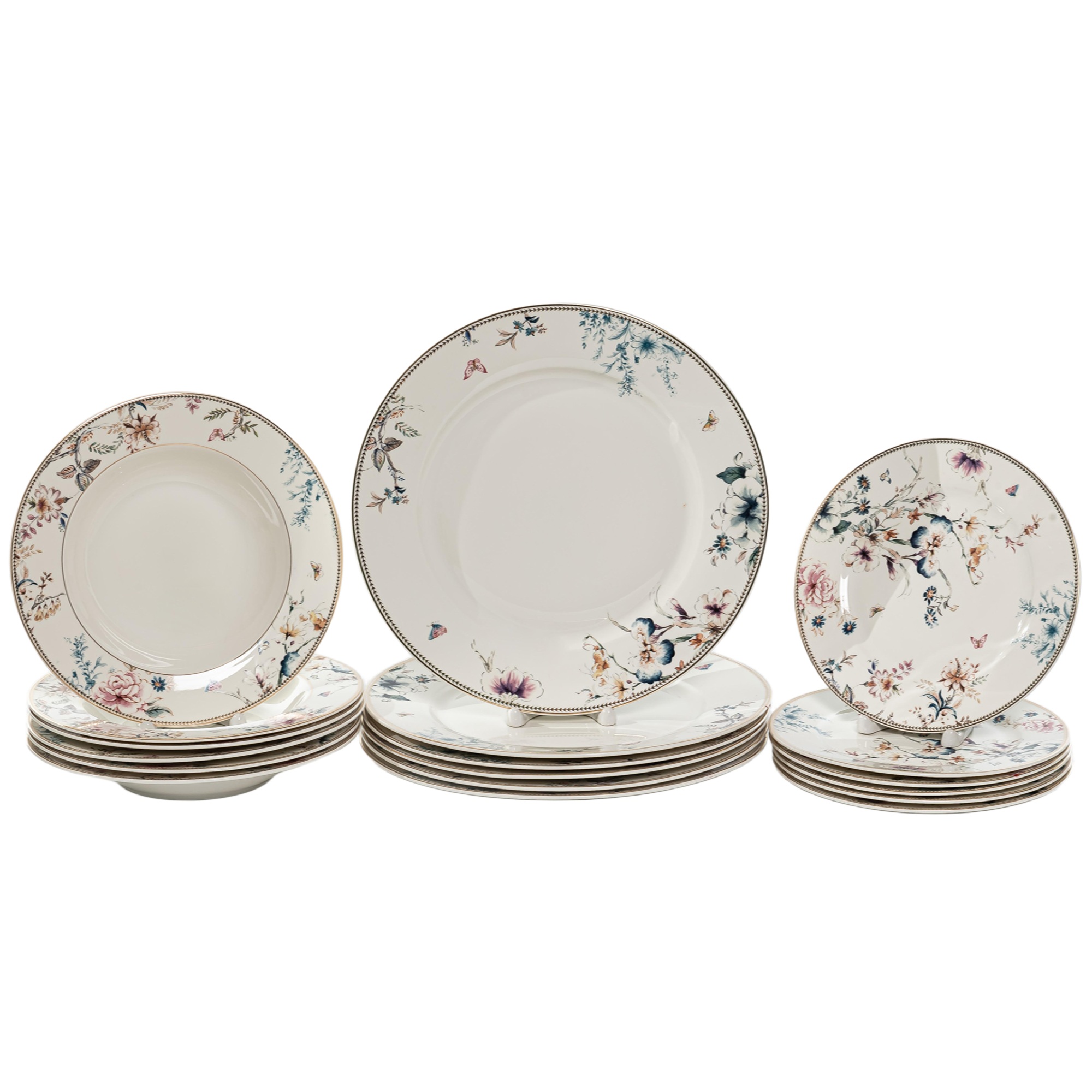 Сервиз столовый Криста на 6 персон 18 предметов фарфор